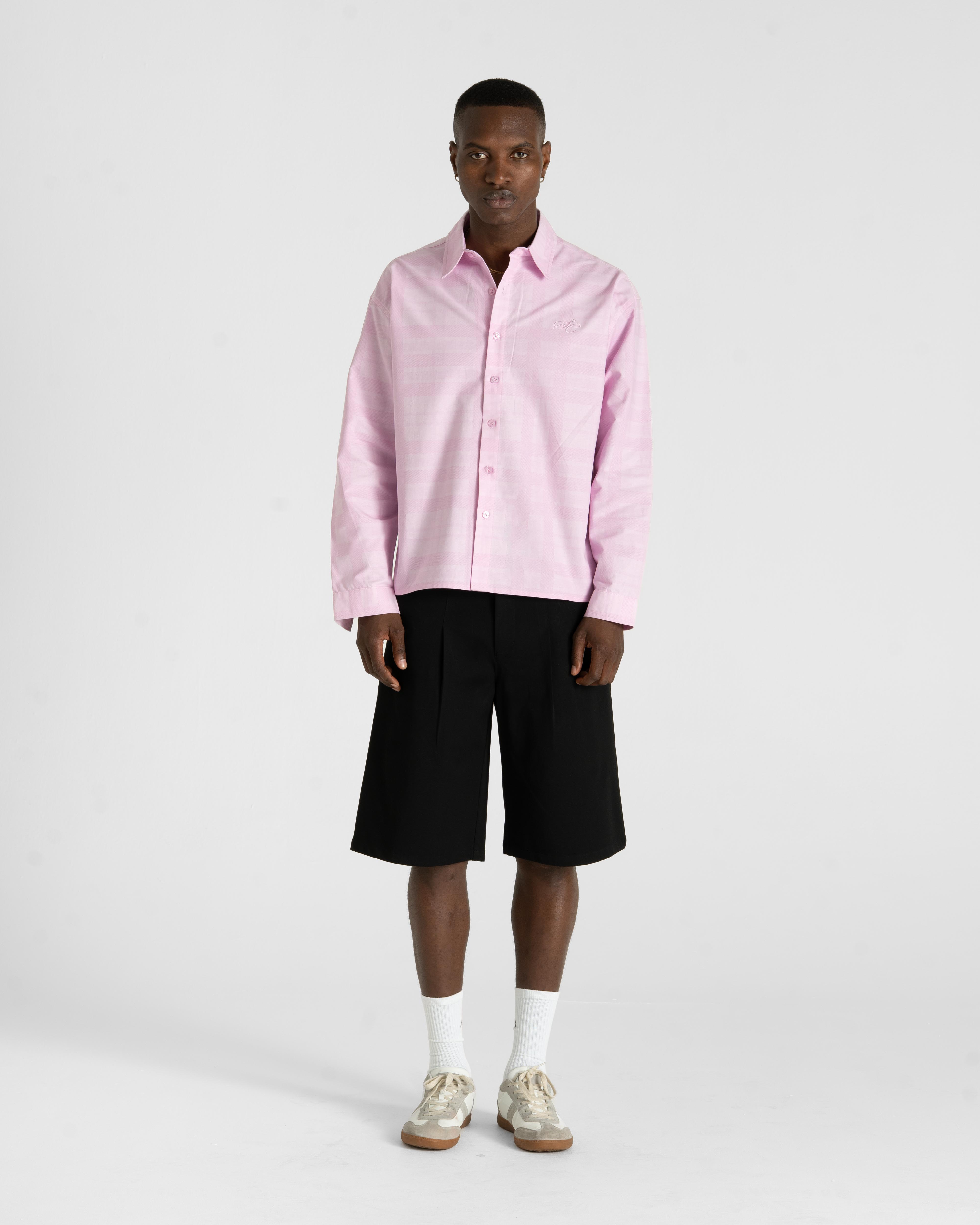 Check Summer Shirt Pink